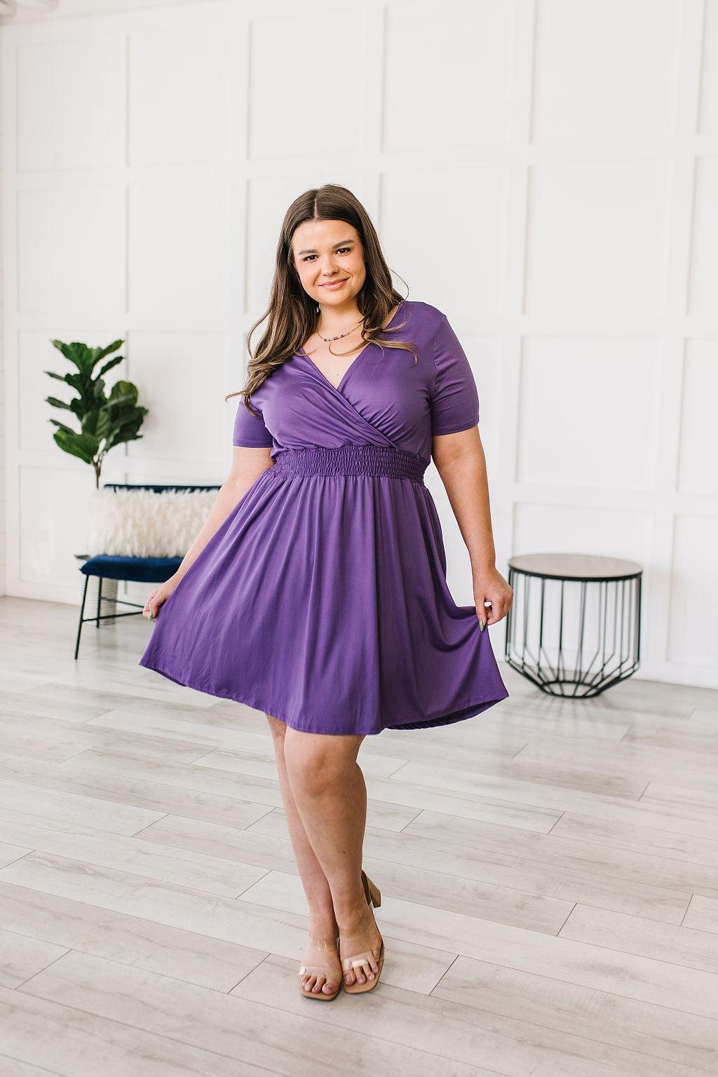 Hazel Blues® | Miss Independent V-Neck Dress