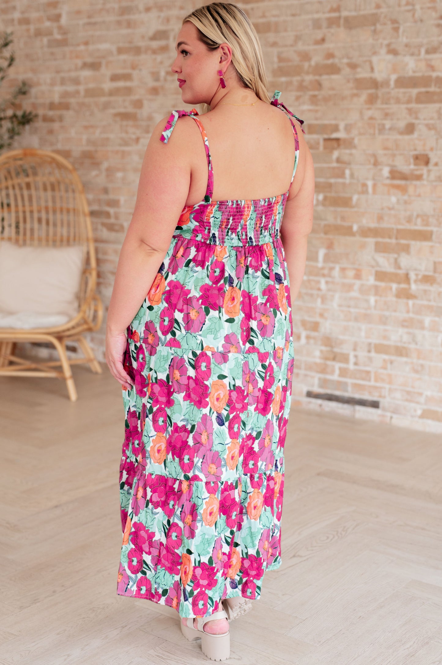 Hazel Blues® | Such a Lover Girl Tiered Dress