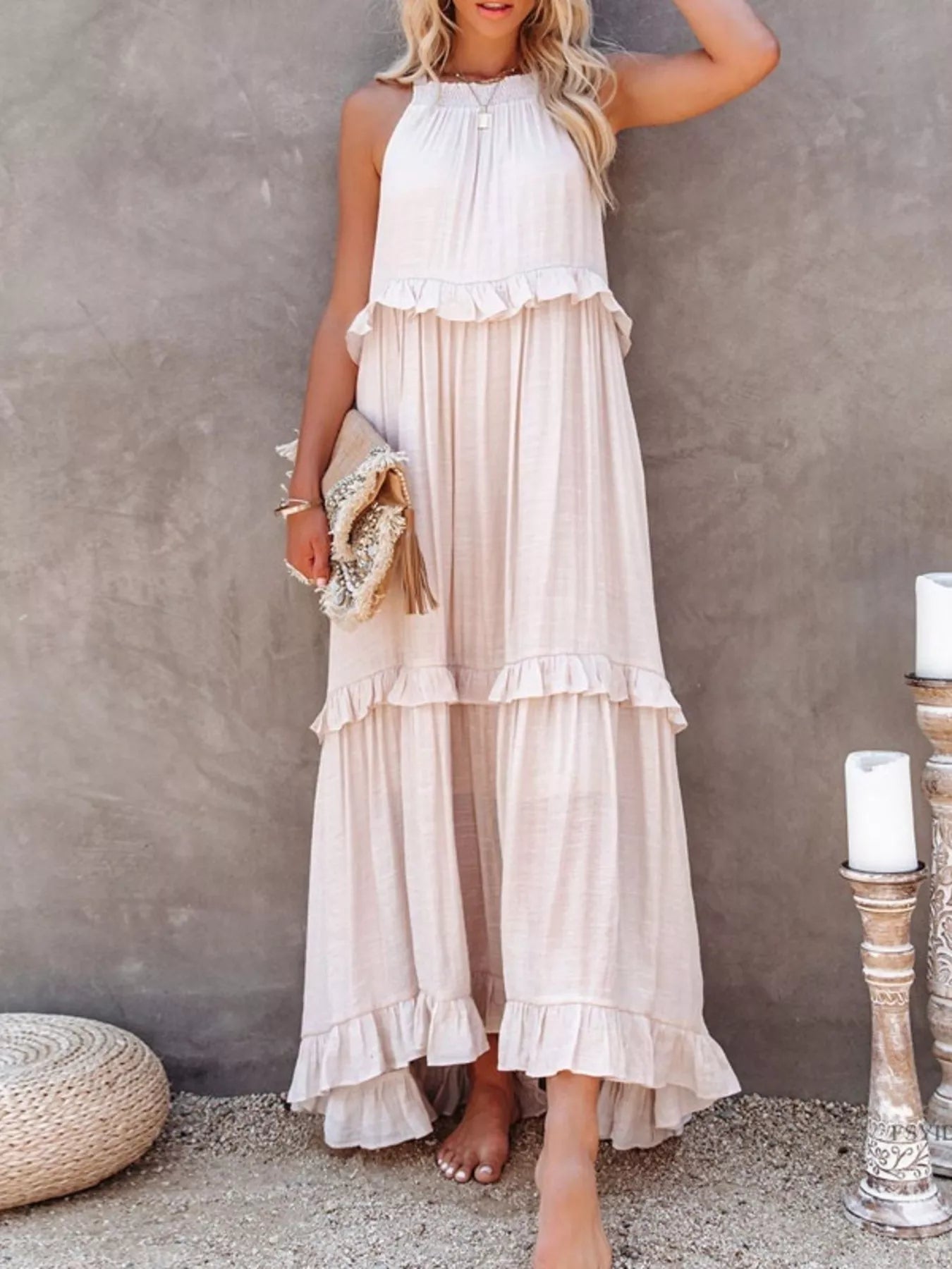 Hazel Blues® |  Ruffle Romance Dress | Ruffle Dress
