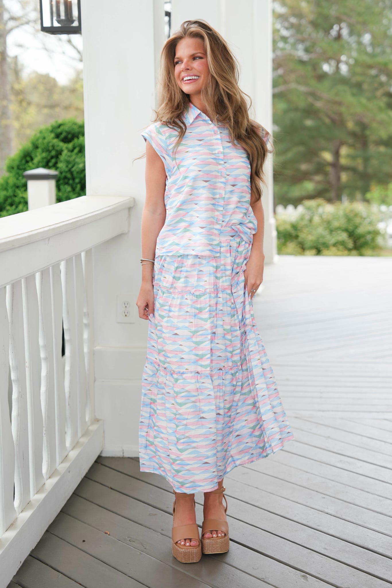 Geometric Skirt
