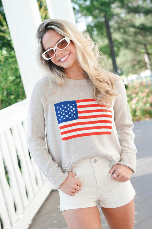 Z Supply Sienna Patriot Sweater