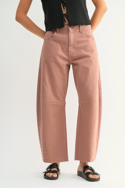 Just Black Barrel Jeans