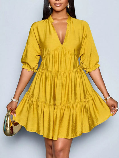 Easy Does It Dress | Tiered Dress