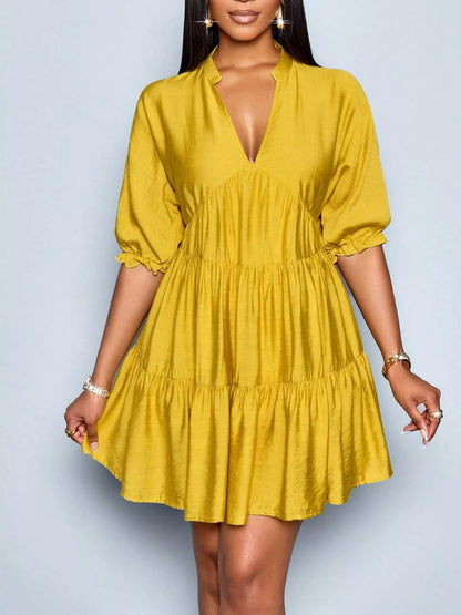 Easy Does It Dress | Tiered Dress