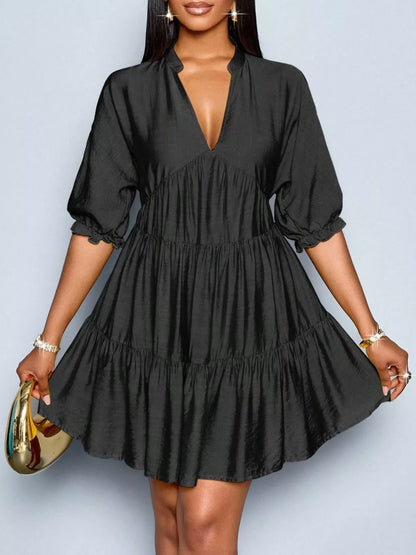 Easy Does It Dress | Tiered Dress