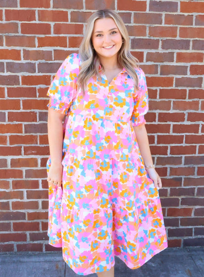 Mary Square Molly Dress