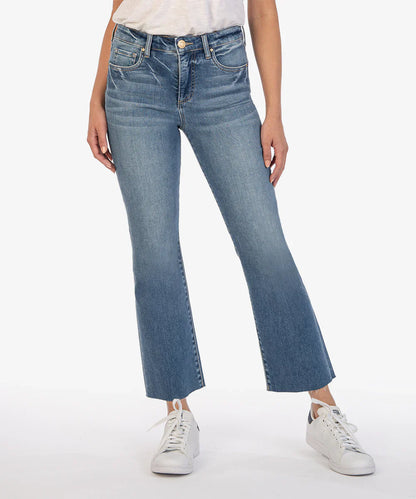 Kut Kelsey High Rise Ankle Flare Jean