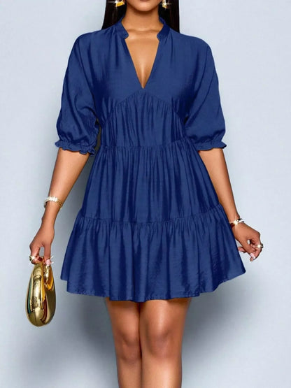 Easy Does It Dress | Tiered Dress