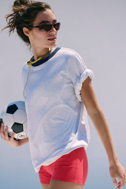 FP Movement Heather Colorblock Tackle Tee