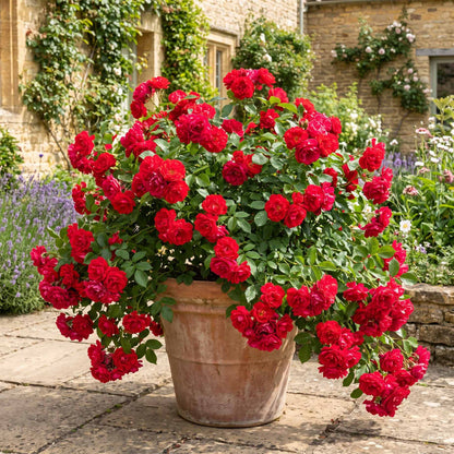 'Flower Carpet Scarlet' Carpet Rose Shrubs