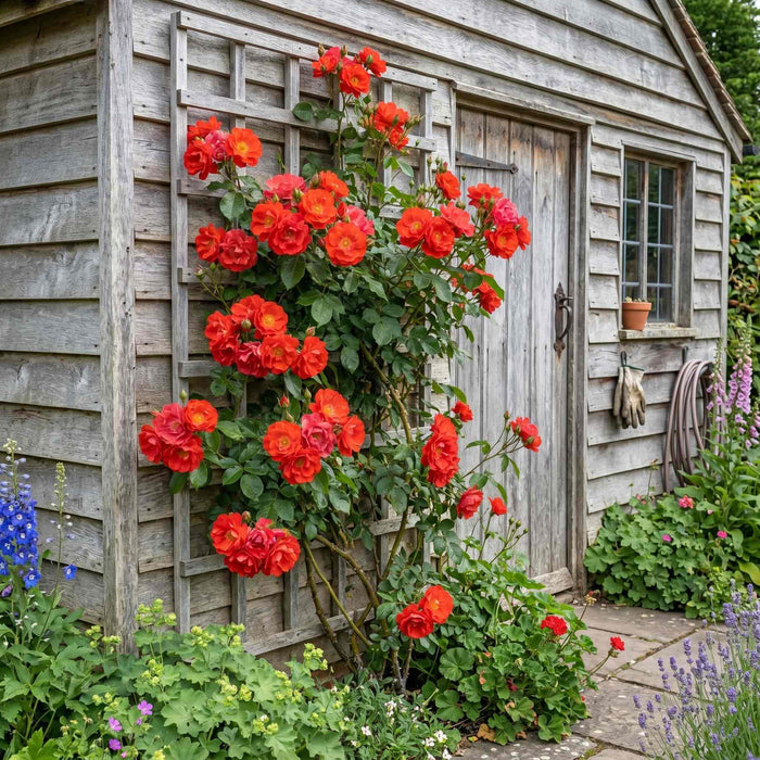 'Olympic Flame' Climbing Rose Shrubs