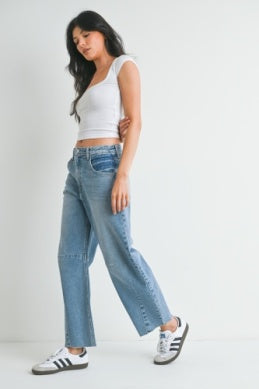 Just Black Barrel Jeans