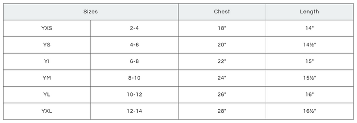 Youth Basic Bra L9100